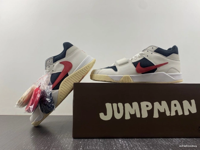 THE JORDAN FZ8117-100 X TRAVIS CUT CHECK SCOTT 1006